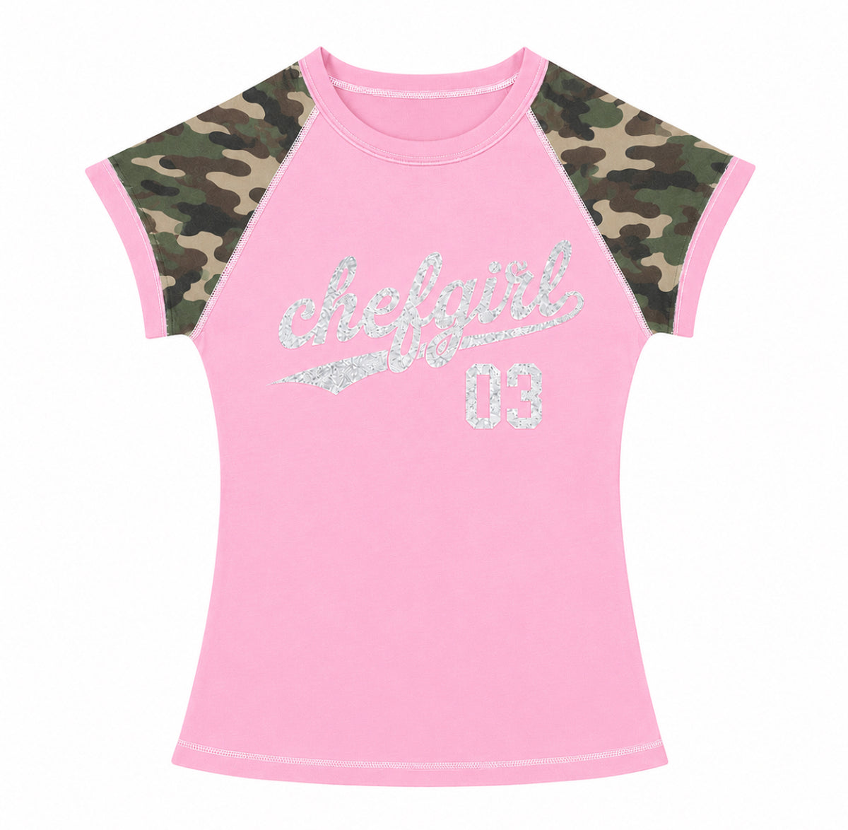 CG ARMY BABY RIB TEE
