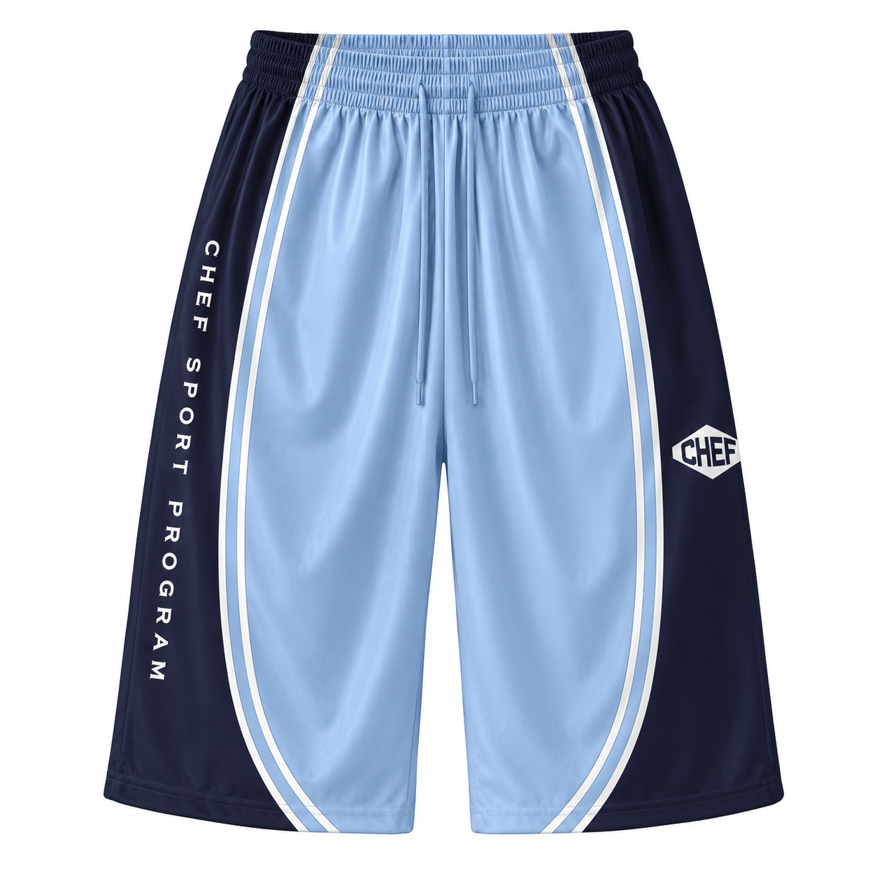 SPORTS PROGRAM EXTENDED HOOP SHORTS
