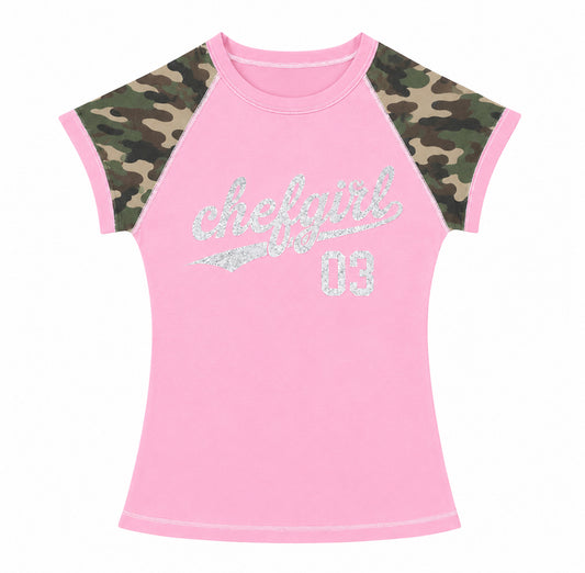 CG ARMY BABY RIB TEE